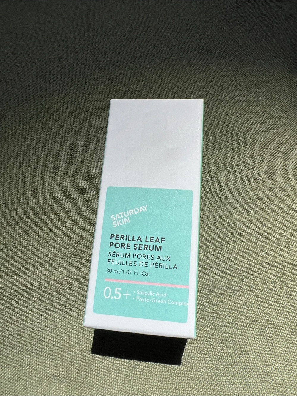 Perilla Leaf Pore Serum - Mint Green